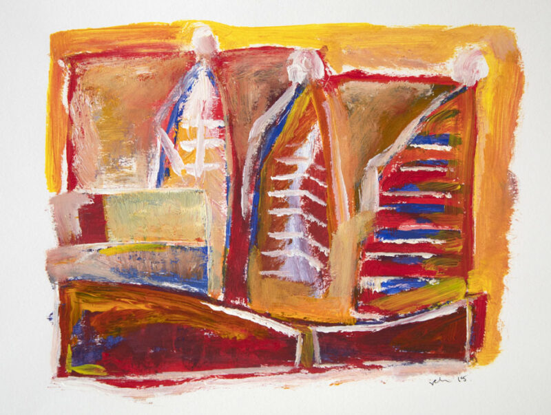 expressionist mexican painter | Abstract landscapes painting